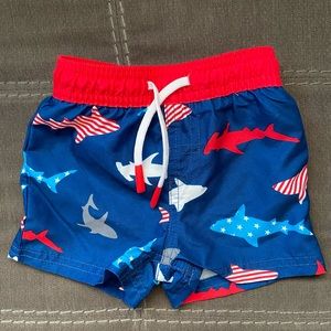 Baby boy swim shorts size 3-6 months